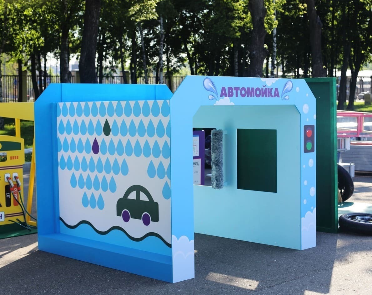 Уличная фотозона автосервис Уличная фотозона автосервис