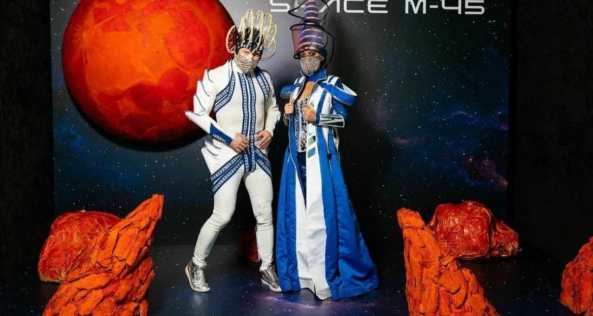 Космическая фотозона в марсианском стиле Космическая фотозона в марсианском стиле